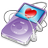 iPod Video Violet Favorite Icon